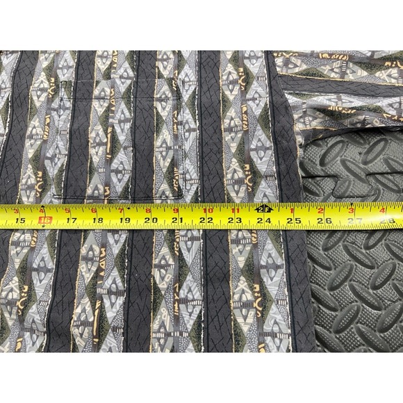 Triumph Motorcycles Shirt Adult Extra Large Gray Stripe Outdoor Casual Men's - Picture 13 of 14